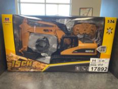 2024 Huina 1535-1 15-Channel RC Full Function Excavator Model Toy