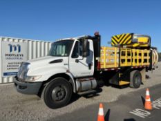2012 International 4000 Series TMA Truck with Trafcon Arrow Board and Scorpion Attentuator Cushion
