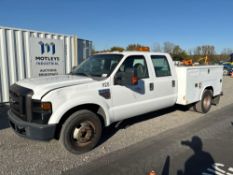 2008 Ford F-350 XL Super Duty Crew Cab Utility Truck