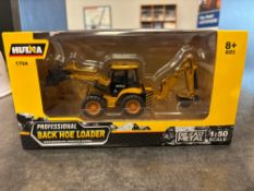2024 Huina 1704 Backhoe Loader Model Toy