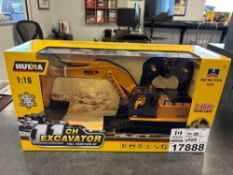 2024 Huina 1531 11-Channel RC Full Function Excavator Model Toy