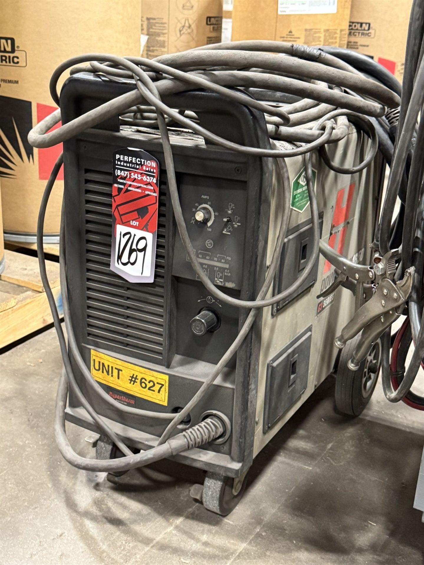 HYPERTHERM POWERMAX 1650 G3 Series Plasma Power Source, s/n 1650-020861