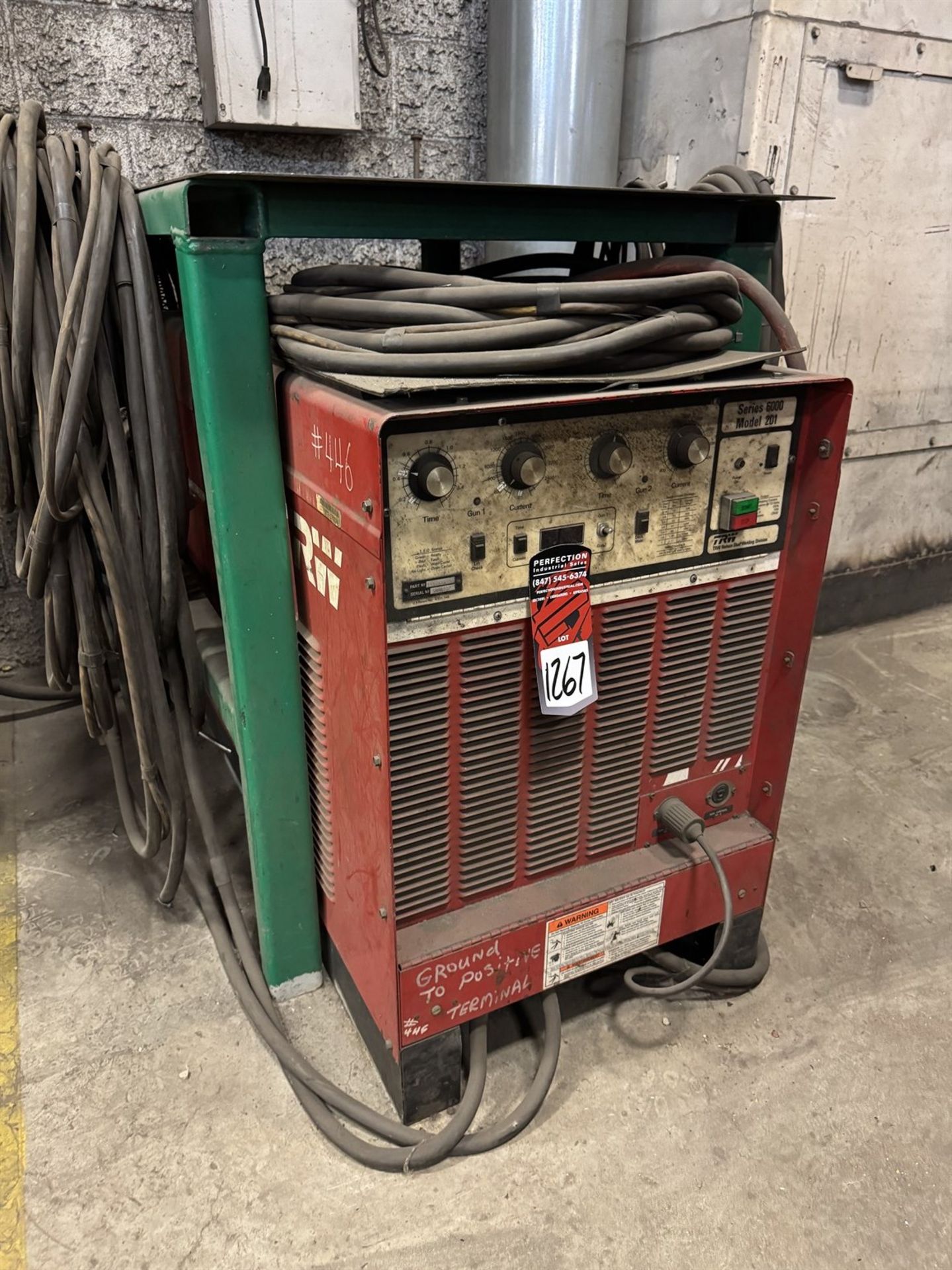 TRW SERIES 600 MODEL 201 Stud Welder, s/n SMM9702