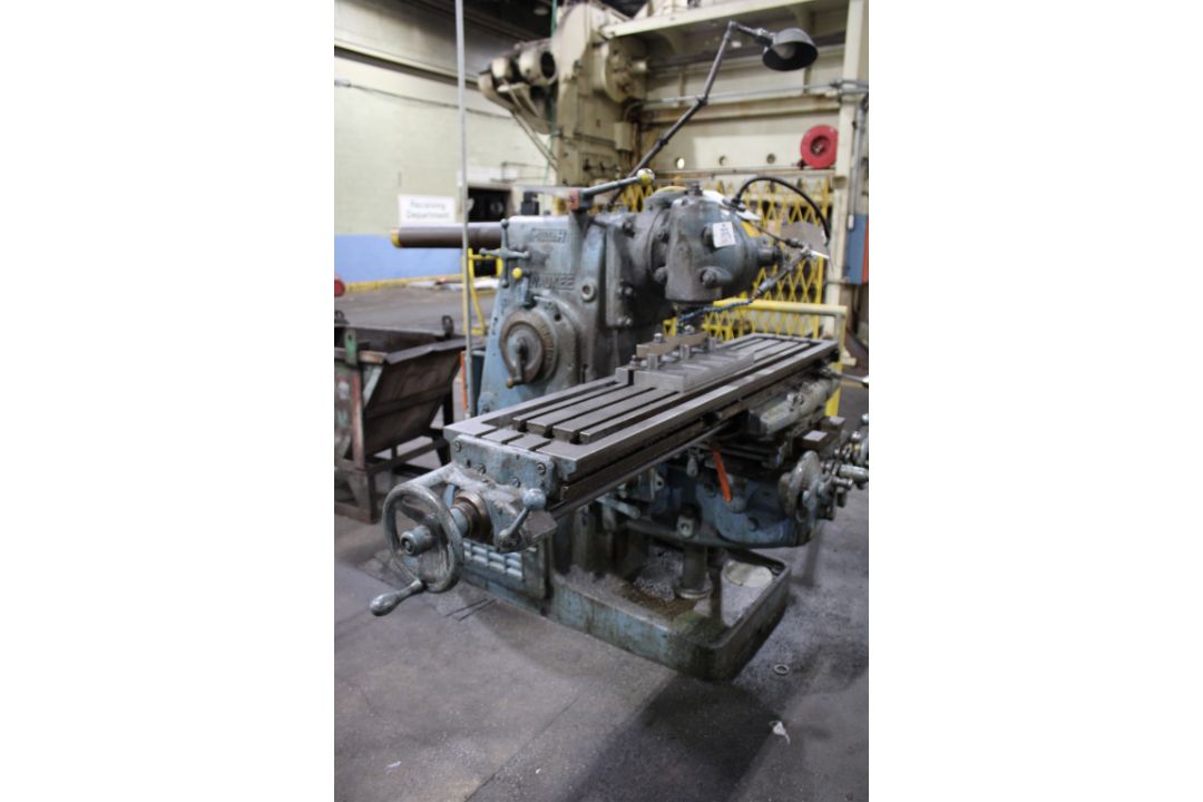 Milwaukee Model H Horizontal Mill No3 - Image 7 of 12