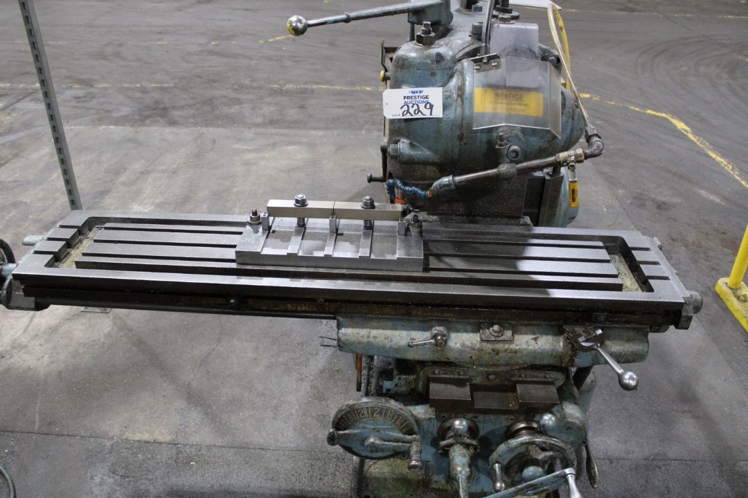 Milwaukee Model H Horizontal Mill No3 - Image 10 of 12