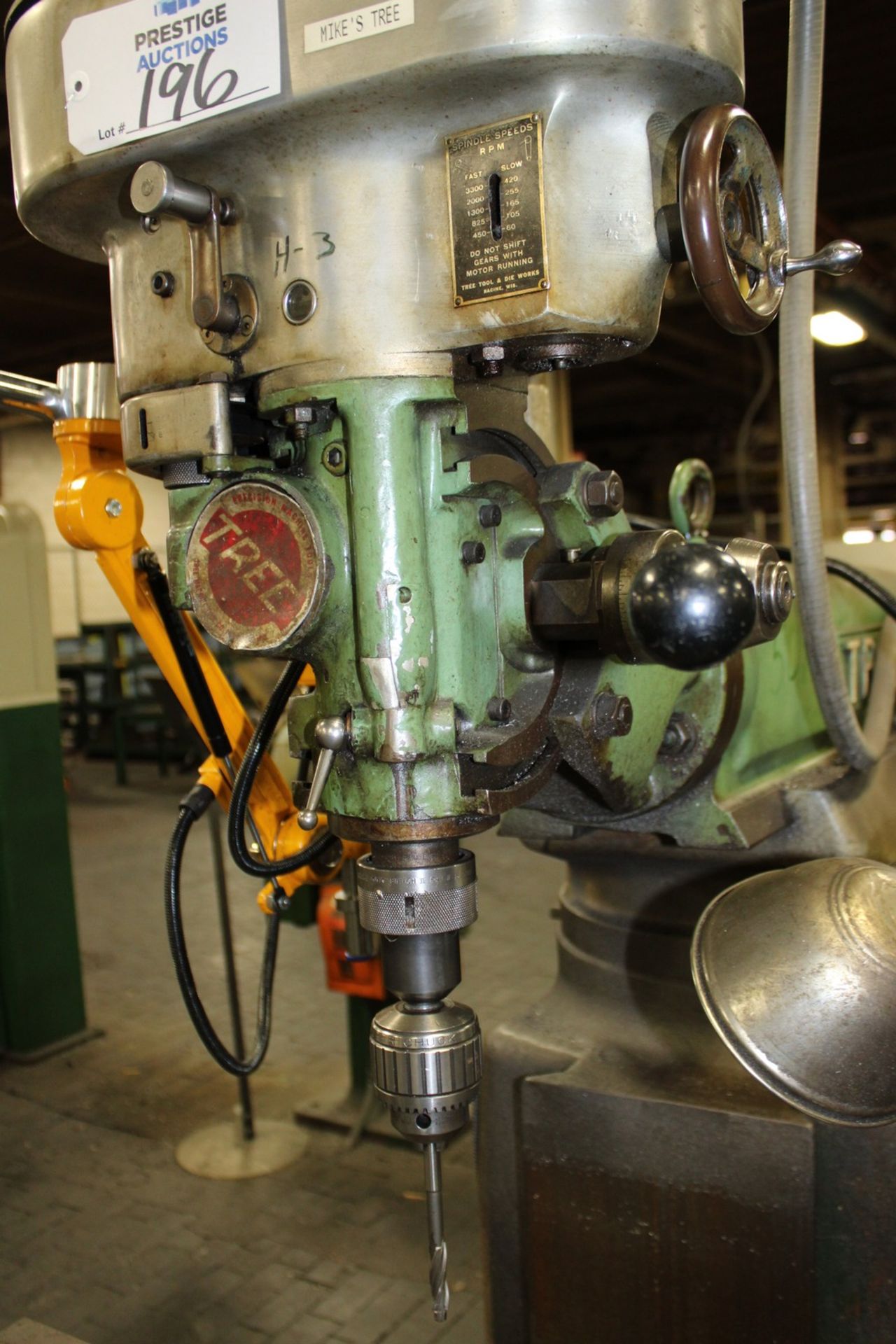 Tree Tool 2VGC Vertical Milling Machine - Image 8 of 9
