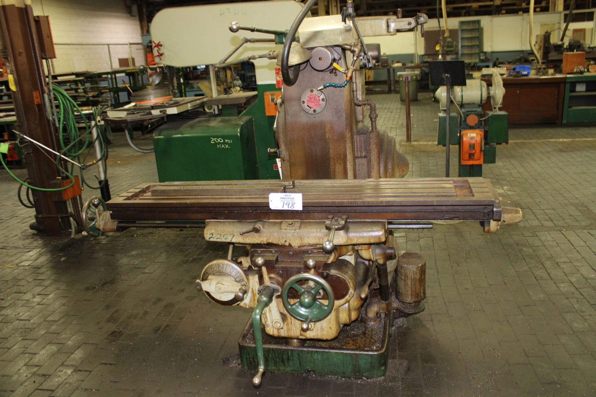 Milwaukee Model H Horizontal Milling Machine