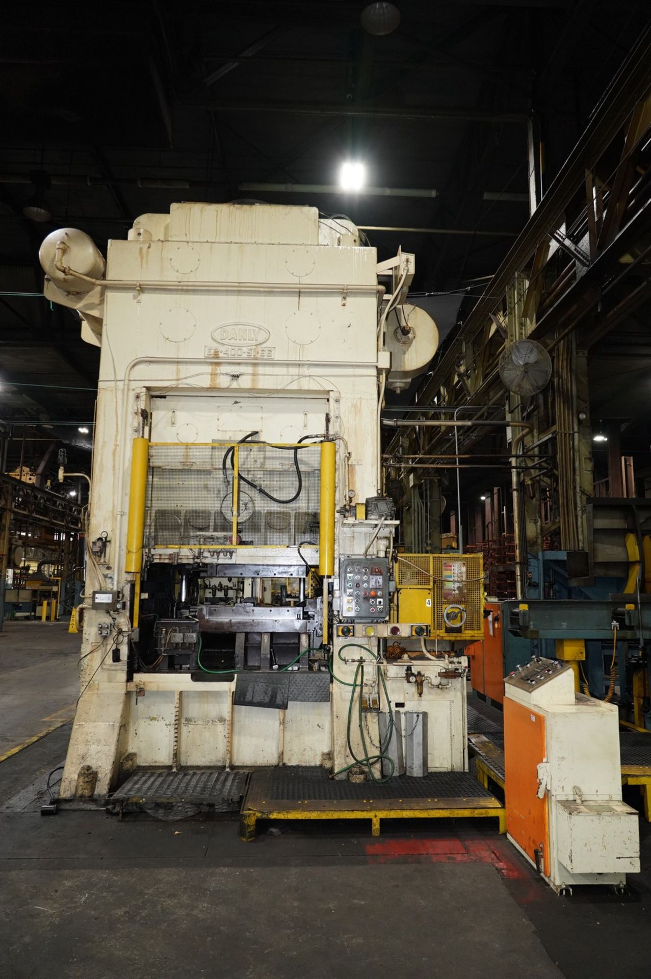Danly Model E2-400-51-66 400 Ton Press with Servo Feed Line