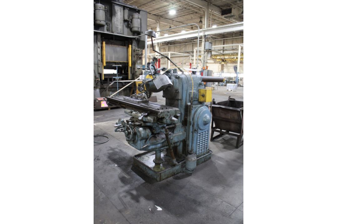 Milwaukee Model H Horizontal Mill No3 - Image 2 of 12
