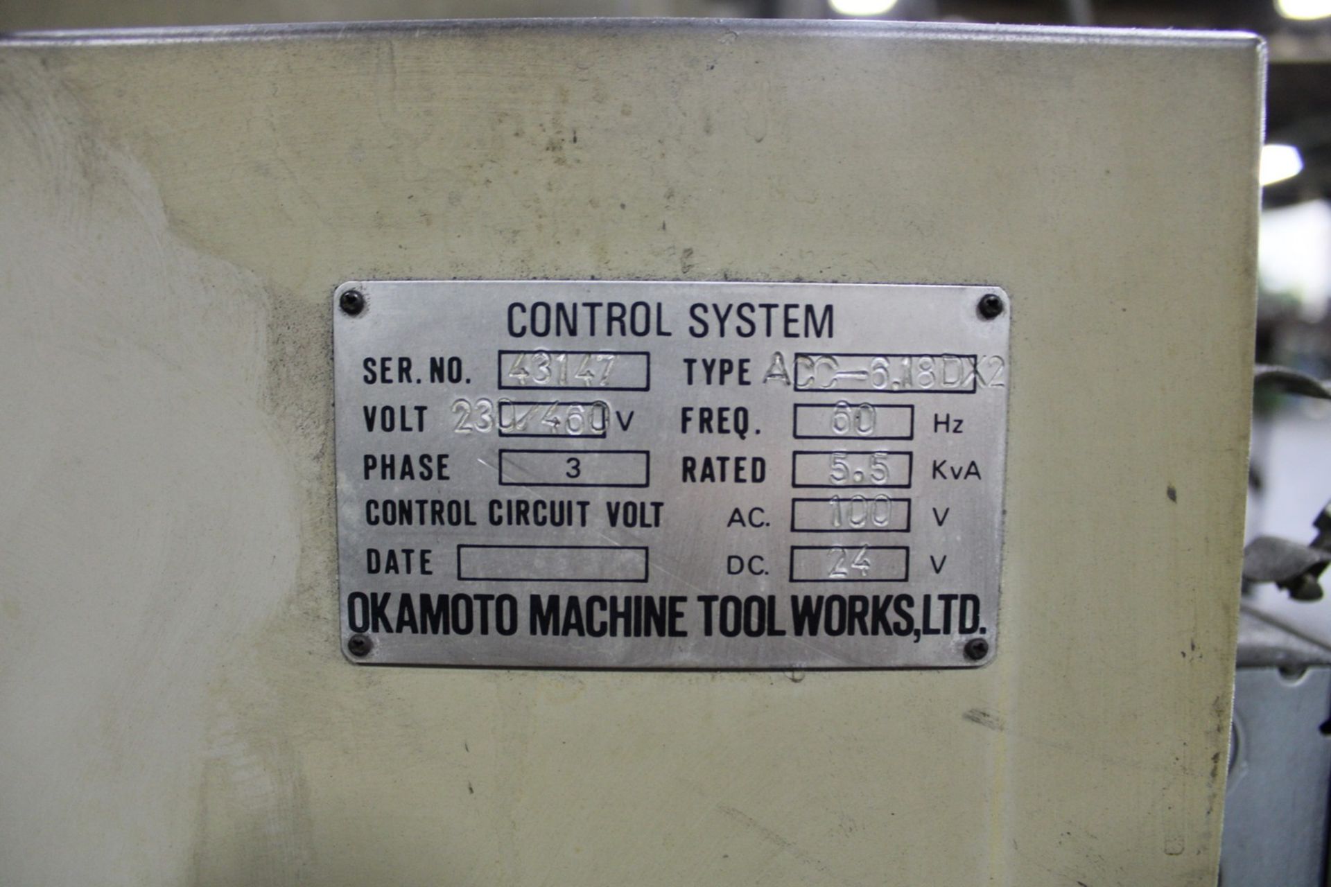 Okamoto ACC-6,18DX2 Automatic Surface Grinder - Image 14 of 15
