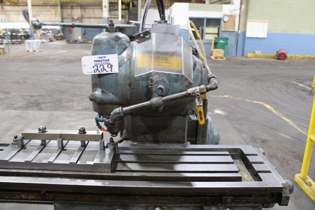 Milwaukee Model H Horizontal Mill No3 - Image 9 of 12