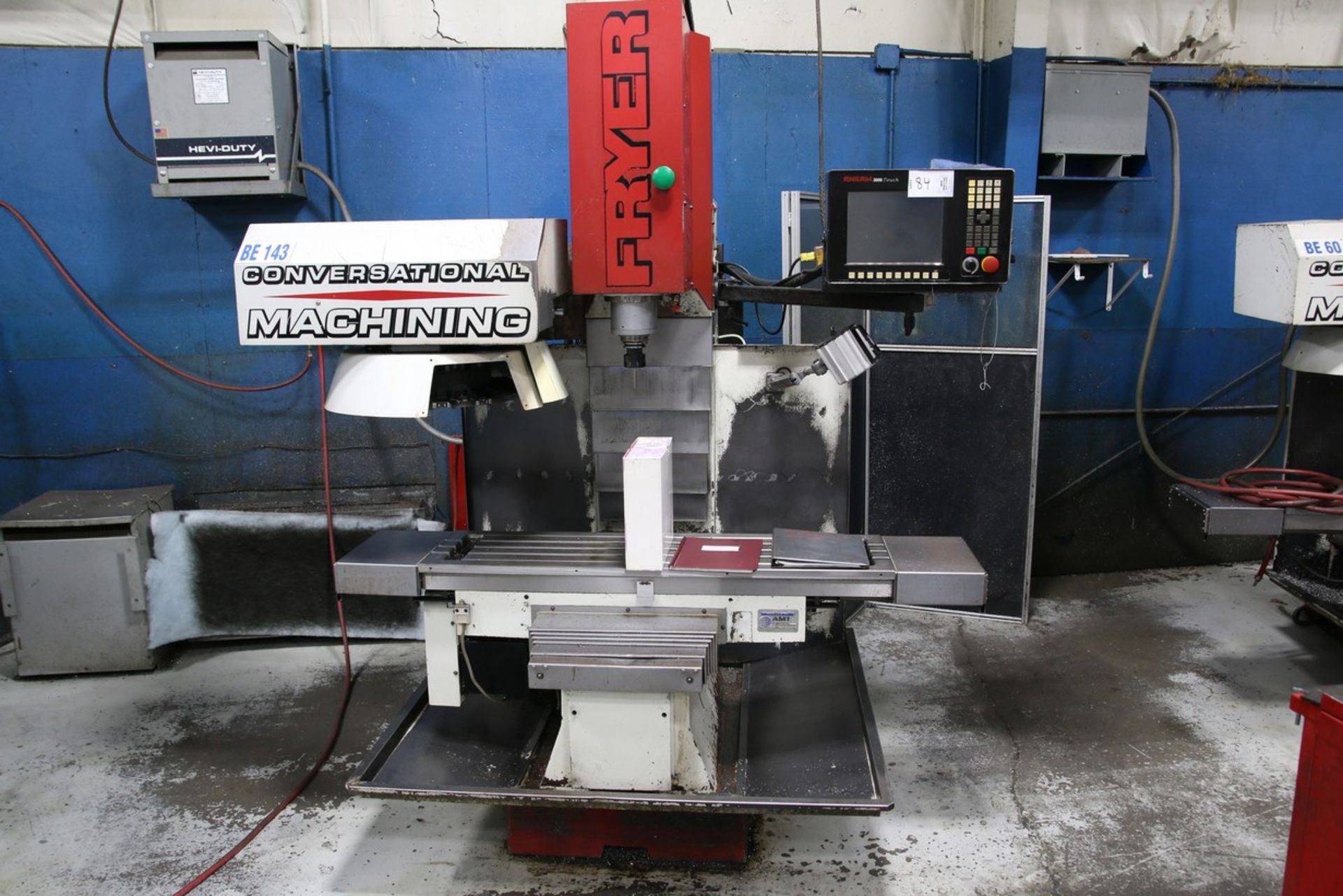 Fryer MB-10 CNC Vertical Milling Machine, S/N 10243