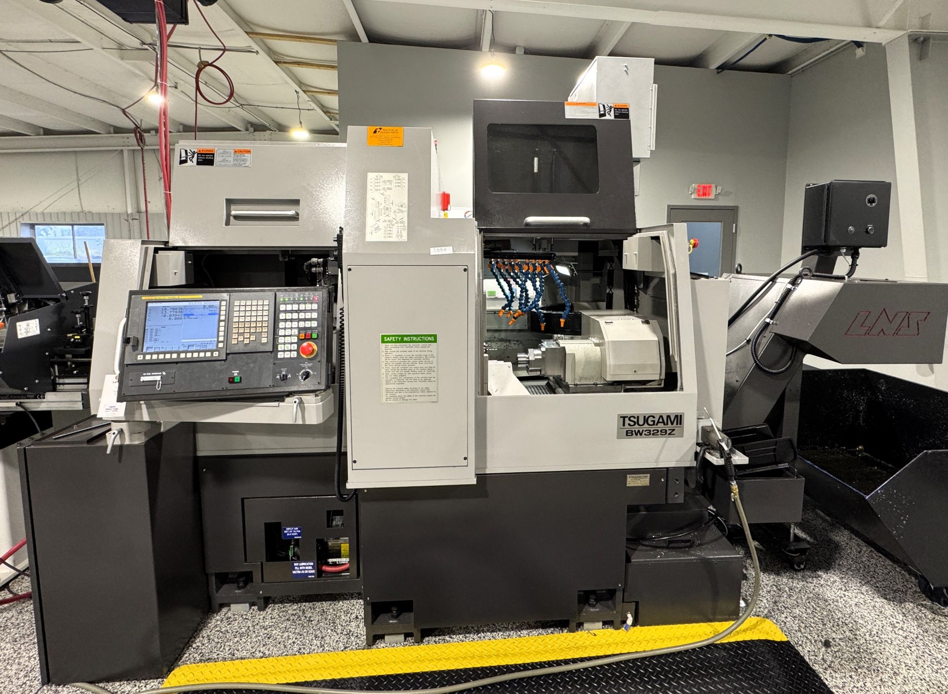 2022 Tsugami BW-329Z CNC Precision Swiss Type Lathe, S/N 1884 [2022]