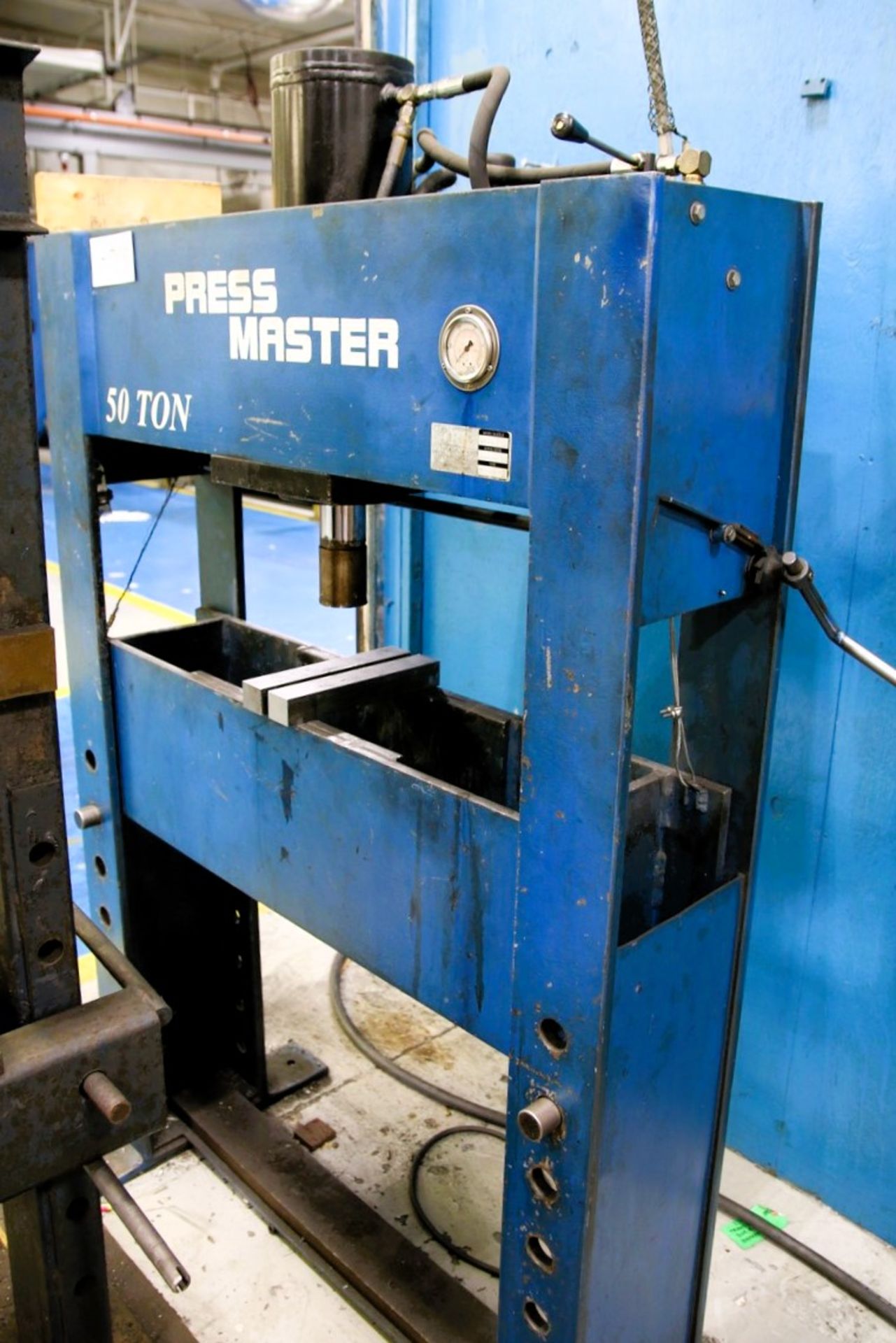 Press Master Model 50T-E/H 50-Ton H-Frame Press - Image 2 of 6