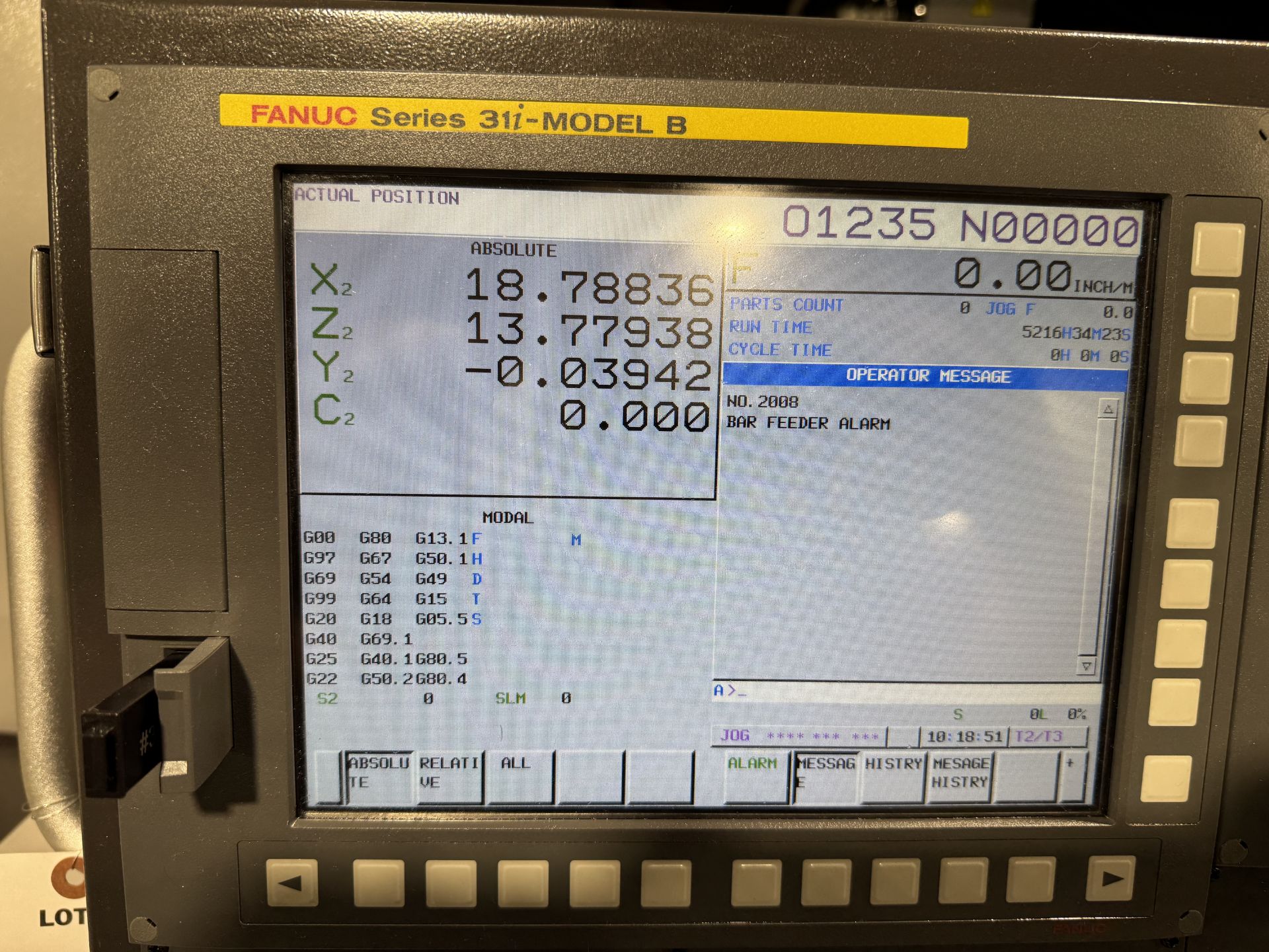 2022 Tsugami BW-329Z CNC Precision Swiss Type Lathe, S/N 1884 [2022] - Image 4 of 32
