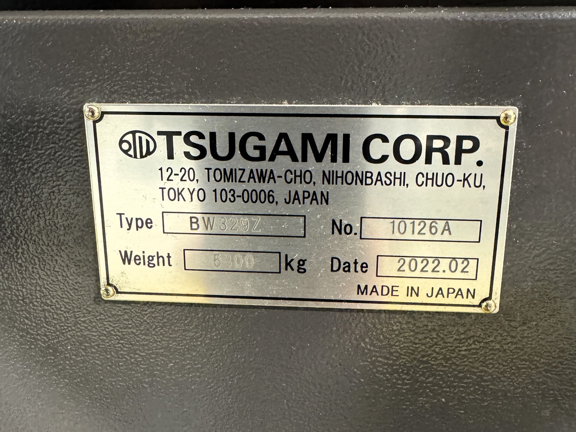 2022 Tsugami BW-329Z CNC Precision Swiss Type Lathe, S/N 1884 [2022] - Image 32 of 32
