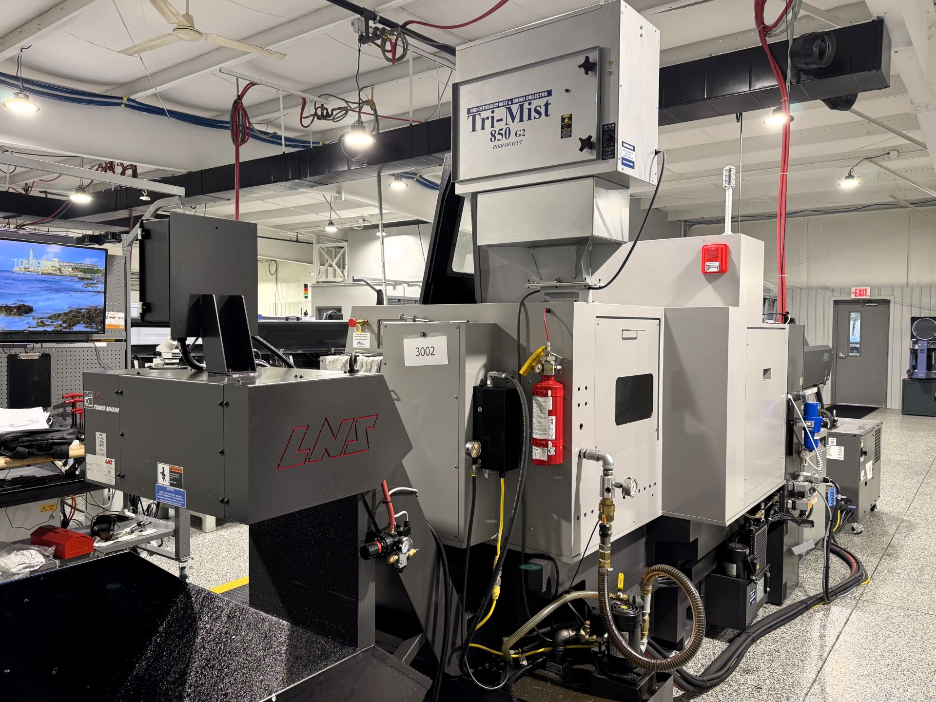 2022 Tsugami BW-329Z CNC Precision Swiss Type Lathe, S/N 1884 [2022] - Image 9 of 32