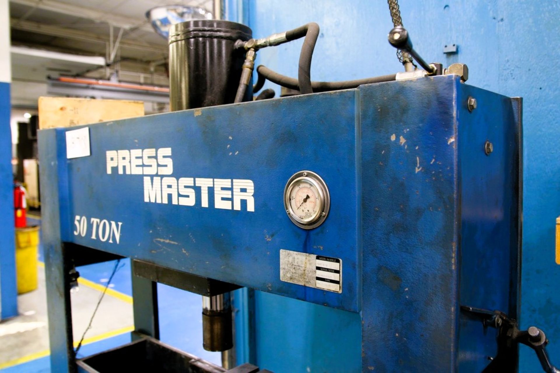 Press Master Model 50T-E/H 50-Ton H-Frame Press - Image 4 of 6