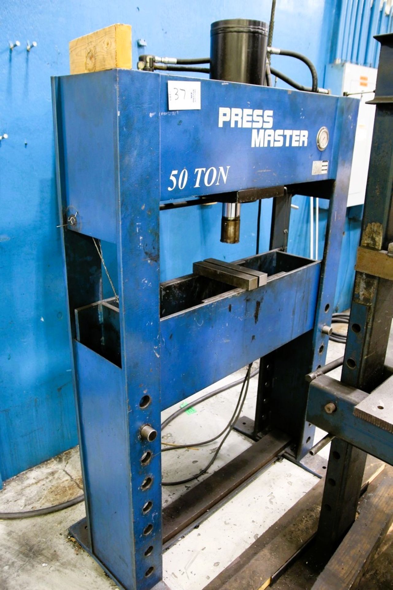 Press Master Model 50T-E/H 50-Ton H-Frame Press