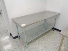 6' Stainless Steel Bench
