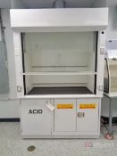 Fisher Scientific F1006067 Fume Hood w/ Acid Storage Base