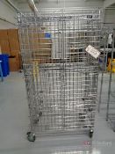 Uline Metro Style Portable Wire Cage Rack