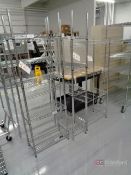 (3) Uline Wire Shelves