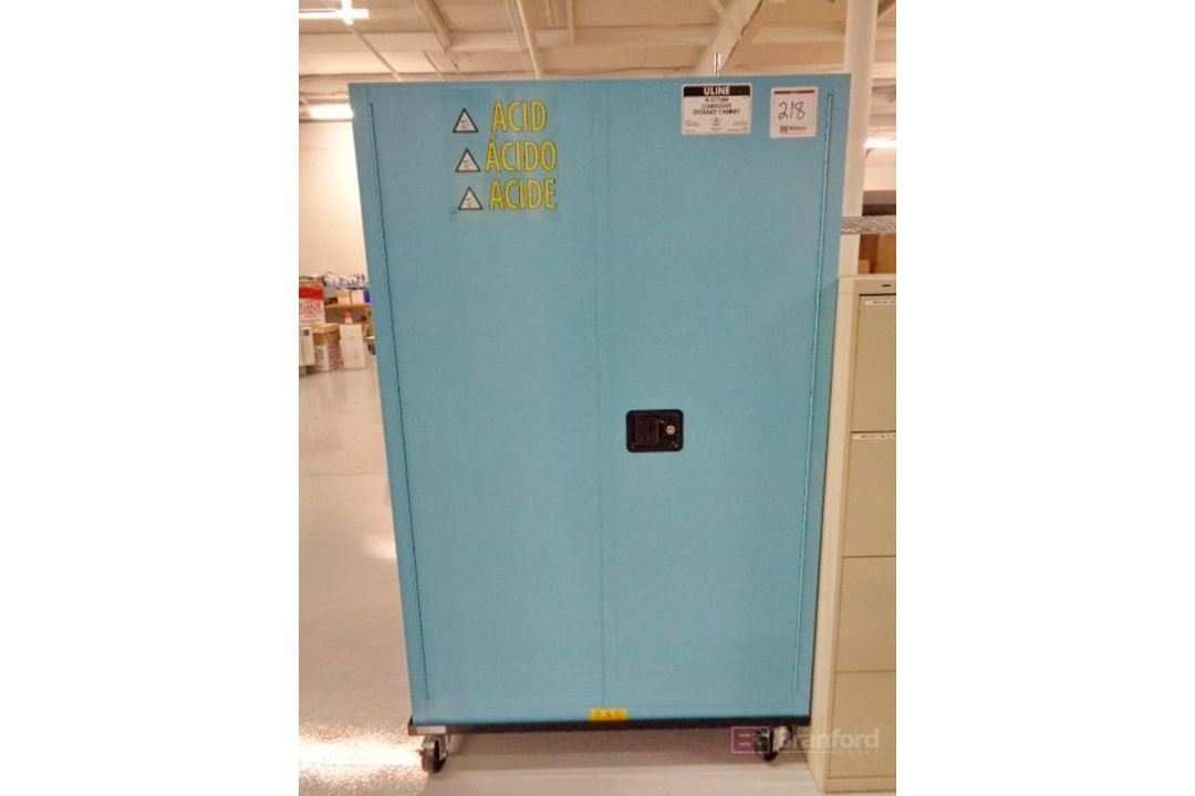 Uline H-3776M Acid/Corrosive Storage Cabinet - Image 1 of 6