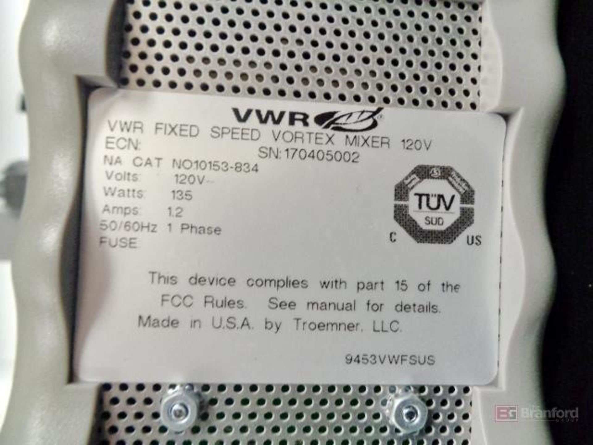 Lot of (2) Vortexers - Image 5 of 5