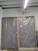 Uline Security Cage w/ Steel Wires Panles, Posts