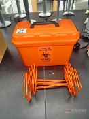 Bio-Hazard Tote w/ Bag Stands