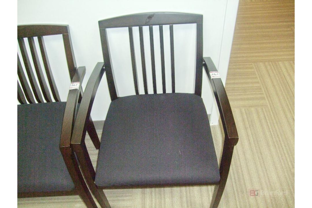 (2) Fabric Side Chairs - Image 2 of 2