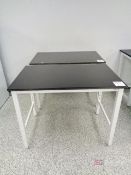 (2) Fisher Scientific 4' Wide Adjustable Height Lab Benches