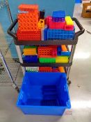 Assorted Plastic Test Tube Racks