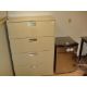 Hon 4-Drawer Lateral Filing Cabinet, Kenmore Mini Fridge - Image 1 of 7