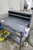 Strong Hold Steel Foreman's Shop Desk