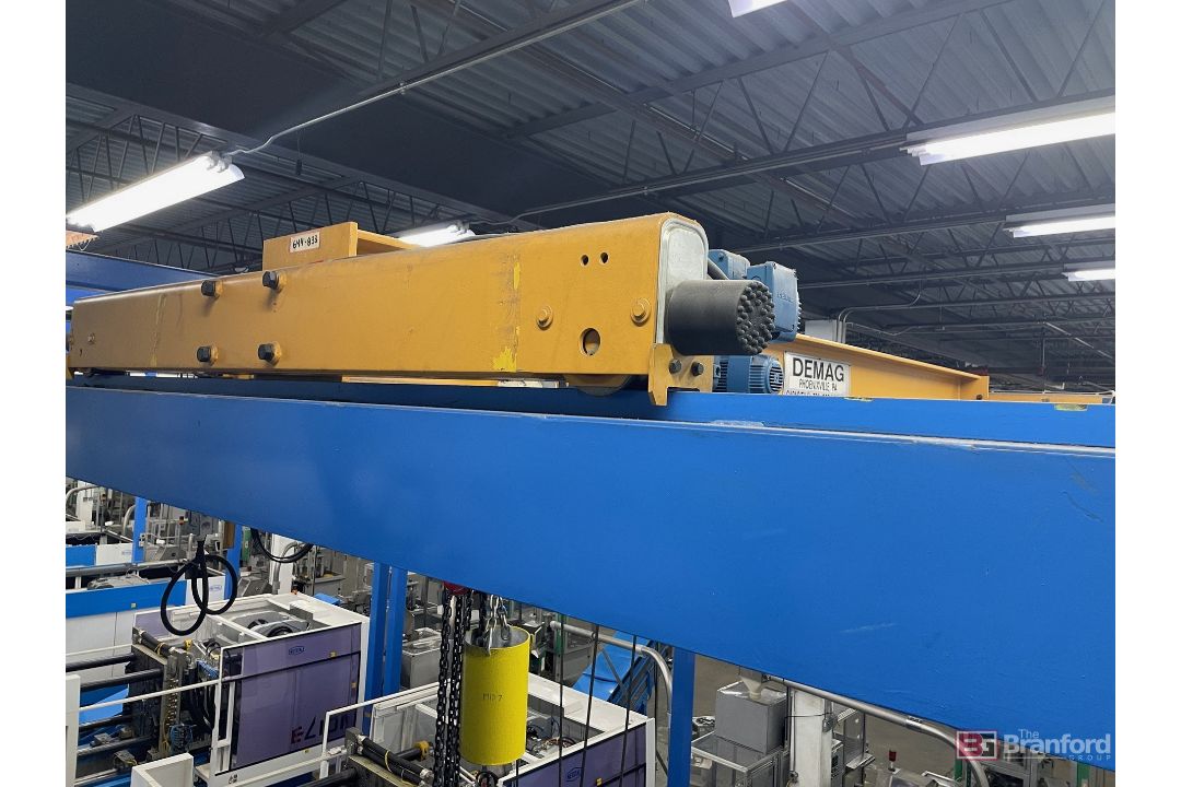 Demag 5-1/2-Ton Crane w/ Hoist - No Rails, Supports, or Platform - Image 8 of 8