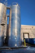 Material Storage Silo 125,000-Lb Resin Capacity