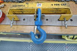 Caldwell 5-Ton Forklift Hook Attachment