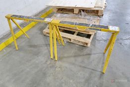 (2) Task Force Foldable Saw Horses
