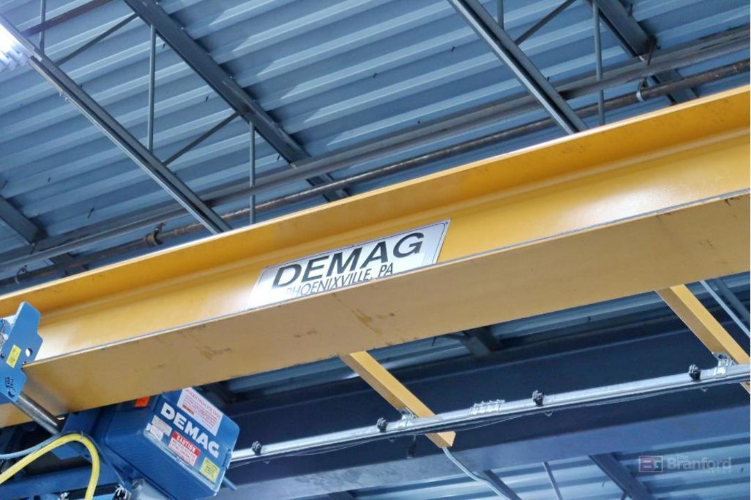 Demag 5-1/2-Ton Crane w/ Hoist - No Rails, Supports, or Platform - Image 3 of 8