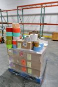Pallet Of Assorted Color Labels