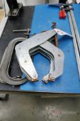 (2) Kant-Twist Clamps #10 And (2) C Clamps
