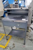 Strong Hold Steel Foreman's Shop Desk