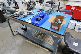 Shop Table w/ Wood Top 73
