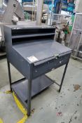 Strong Hold Steel Foreman's Shop Desk