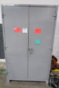 Lyon Steel Cabinet w/ Contents
