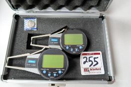 (2) Fowler Ext Electric Caliper Gage