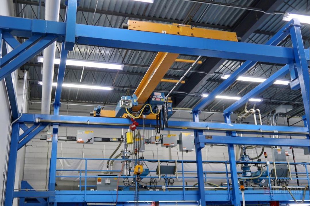 Demag 5-1/2-Ton Crane w/ Hoist - No Rails, Supports, or Platform - Image 1 of 8