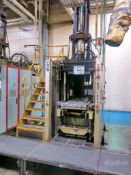 Sanyu Model STI-1.6-220VG3 Vertical 1.6L Rubber Injection Molding Machine